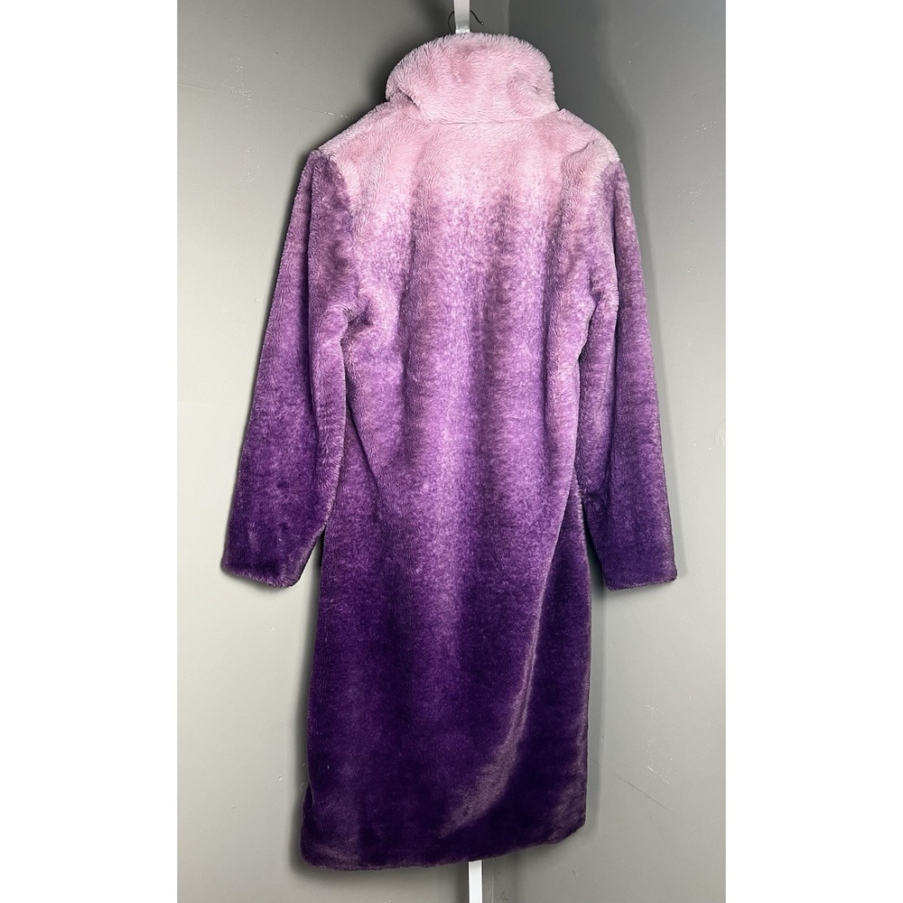 Purple Ombre Women's Coat - Picture 6 of 10